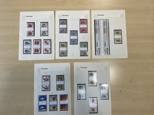Juegos de pares de canaletas GB MNH en 5 hojas L532 - Imagen 1 de 6