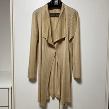 ISSEY MIYAKE pleated pleated long jacket F/S from Japan