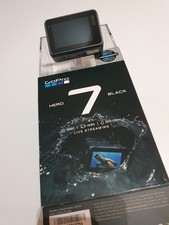 Go Pro 7 Hero Black Action Camera with Box 2 Spare Batteries and Case Used