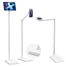 Overhead Tablet Floor Stand Stretchable Holder Bed Phone Mount Fold Flexible UK