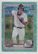 2020 Bowman Chrome Prospects Aqua Shimmer Refractor 76/125 Ulrich Bojarski s3g