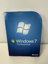 Microsoft Windows 7 Professional Upgrade 32 Bit and 64 Bit DVD With Key