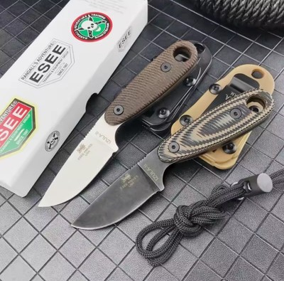 ESEE Izula 2 Fixed Blade w/ Kydex Sheath, G10 Handle, D2 Steel
