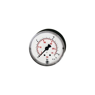 Riegler Standardmano Kunststoff G 1/8 hinten 0 - 4,0 bar/58 psi Ã˜ 40
