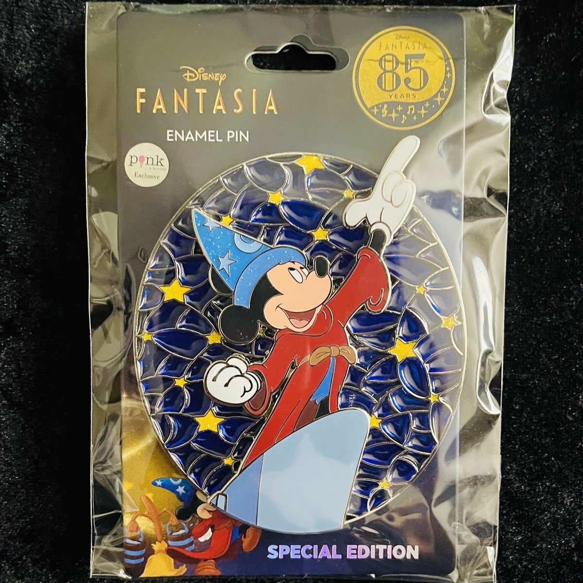 Jumbo LE 200 PALM Starlight Sorcerer Mickey Fantasia Pink a La