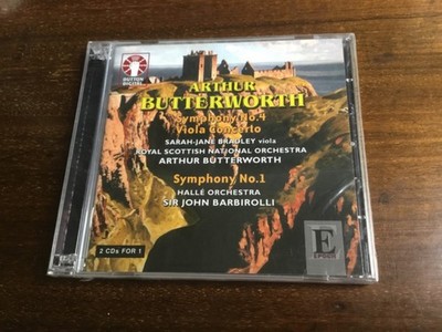 Arthur Butterworth, Symphony No. 4 viola concerto RSNO No. 1 Hallé orchestra