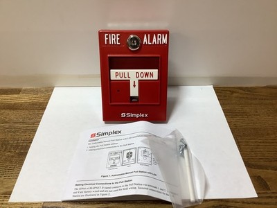 NEW Simplex 06501205 Addressable Manual Pull Fire Alarm PID 4099-9004
