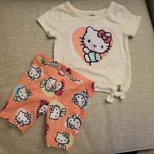 Zestaw top & szorty Hello Kitty - 2T