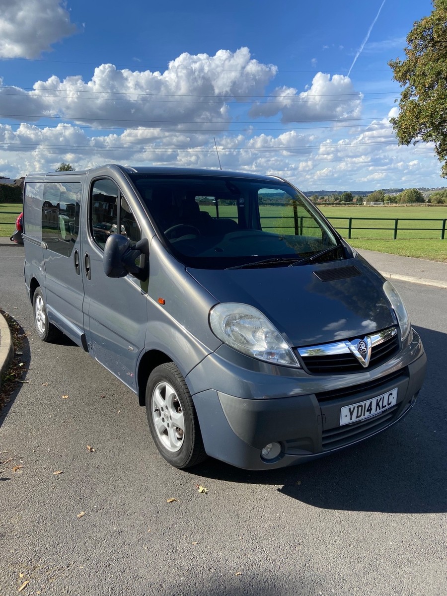 2014 VAUXHALL VIVARO SPORTIVE CREW CAB SWB FULL MOT UK