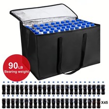 Insulated Food Delivery Bag M,L,XL Insulated Reusable Grocery Cooler/Hot... USA