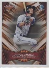 2019 Bowman Chrome 2018 AFL Fall Stars Orange Refractor 21/25 Andres Gimenez tj1