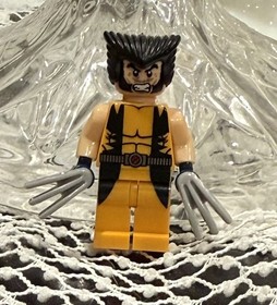 Lego Custom Marvel Super Heroes Wolverine Minifigure w/ Claws