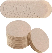 600 PCS Unbleached Coffee Filters compatible with Aeropress 64MM/600Pcs 