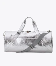 Beis Chipotle The Burrito Duffle Bag Silver Foil Limited Edition NEW SHIPPED