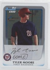 2011 Bowman Prospects International Tyler Moore #BP5 0b3