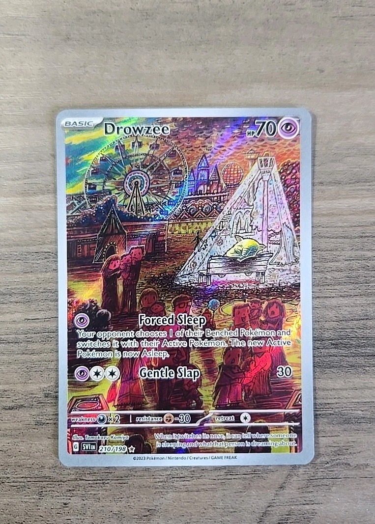 Pokémon TCG Drowzee 210/198 Scarlet & Violet Base NM