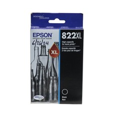 Epson 822XL High Capacity Black Ink Cartridge exp 02/27