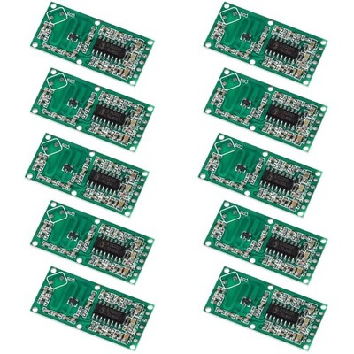 10pcs Microwave Radar Sensor Module Induction Body Sensor High Sensitivity