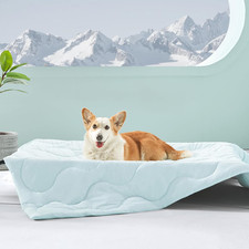 Cooling Blanket for Large Dogs Breathable, Dual-Sided Q-MAX 0.5, Lightweight Pet