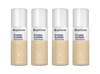 W. SPITZNER ARZNEIMITTELFABRIK GMBH Spitzner Duschschaum CremeGefühl (4 x 50 ml)