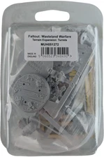 Fallout Wasteland Warfare Terrain Expansion Turrets MUH051272 Resin Modiphius