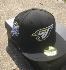 Toronto Blue Jays New Era 30th Anniversary 59FIFTY Fitted HAT SZ 7 1/8 RARE