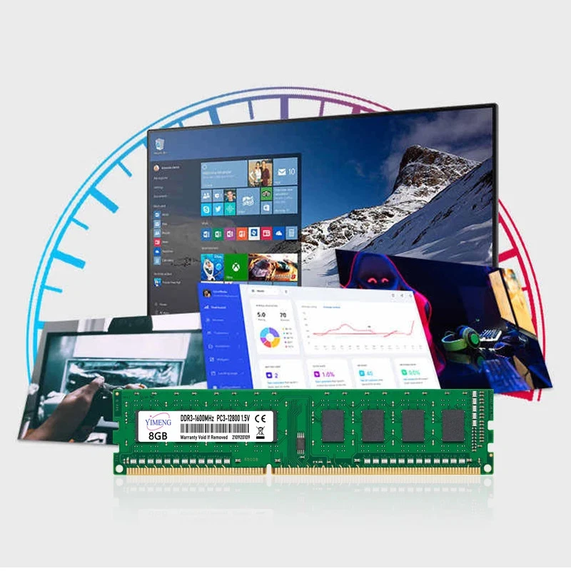 Lot DDR3 DDR4 4GB 8GB 16GB Desktop Memory Ram PC4 1.2V 2133 21400 2666 3200Mhz  - Image 3 of 4