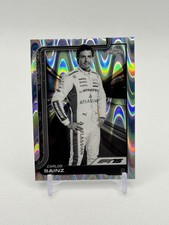2025 Topps Chrome F1 Carlos Sainz Jr. Williams Racing #18 BW Raywave 