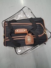 Sherpa Pet Carrier Airline Approved LARGE Luxury Leather Trim