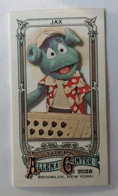 2025 Topps Allen Ginter Jax #266 ''Rare Brooklyn Back Mini'' Serial #'d 2/25 MINT