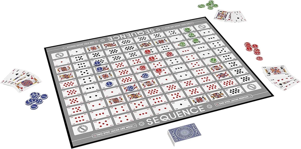 Juego de Mesa Sequence Edición Premium con Tablero Gigante NUEVO PRECINTADO Foto 3 de 4