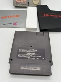 NES Metroid Nintendo Spiel inkl. OVP Anleitung Schuber