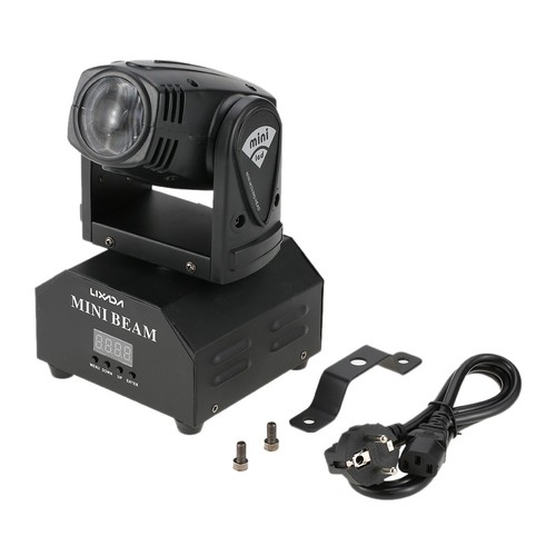 6PCS Lixada 60W LED RGBW DMX512 Beam Stage Light Moving Head Light T4W9 - Picture 6 of 7