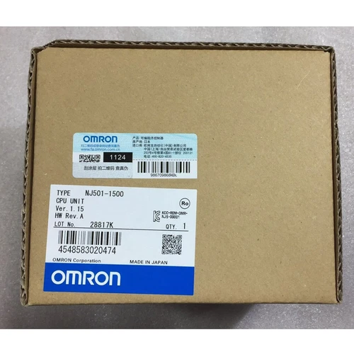 1PC new omron CPU UNIT NJ501-1500 NJ5011500 Free free Shipping