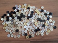 W# 170 Konvolut 5-11 mm Knopfsammlung Nähen Basteln Handarbeit, versch. Farben