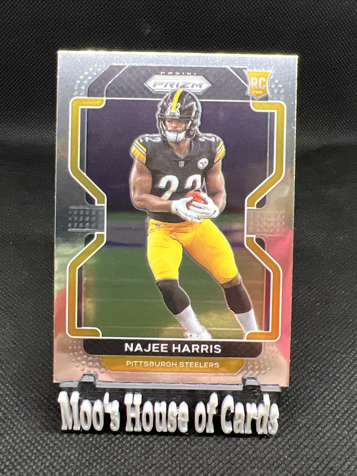 2021 Panini Prizm Football Najee Harris #343 Base Rookie RC Steelers