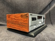 Wooden sides panels for TEAC W-1200 cassette deck rosewood