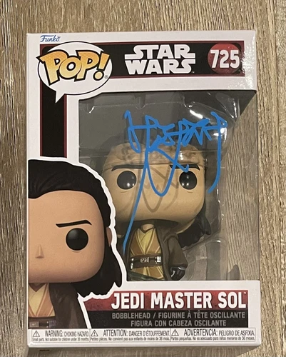 JUNG-JAE LEE SIGNED STAR WARS JEDI MASTER SOL FUNKO POP THE ACOLYTE BECKETT COA