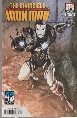 MARVEL COMICS INVINCIBLE IRON MAN #18 JULY 2024 WOODS 1ST PRINT NM