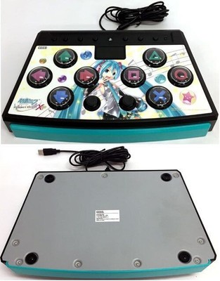 CONTROLLER HATSUNE MIKU PROJECT DIVA F MINI ARCADE CONTROLLER White Sony Playstation 3 Ps3 Japan Occasion Hori 4961818019485 CONTROLLER HATSUNE MIKU PROJECT DIVA F MINI ARCADE CONTROLLER White Sony Playstation 3 Ps3 Japan Occasion Hori 4961818019485