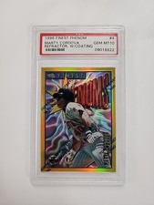1996 Finest #4 Marty Cordova Refractor With Coating PSA 10 Twins {ZB}