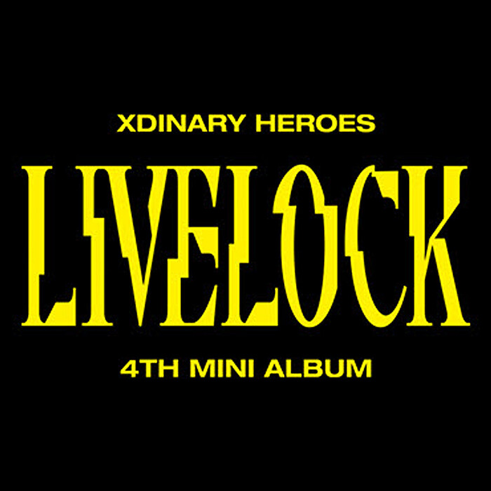 XDINARY HEROES [LIVELOCK] 4th Mini Album CD+Photo Book+4Card+Lyric ...