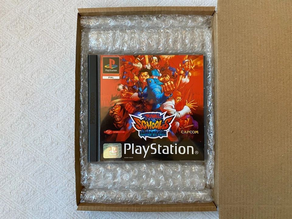 Rival Schools PS1 - UK PAL VGC CIB with Reg & Natural Discs - Tracked - Image 2 of 4