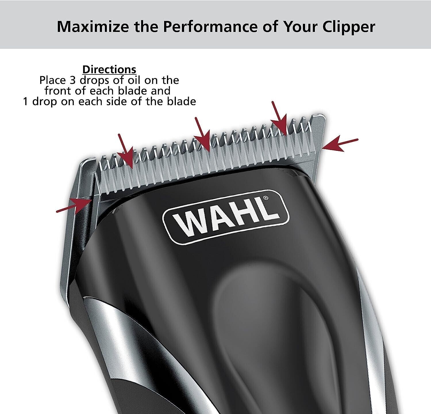 Wahl Premium Hair Clipper Blade Lubricating Oil Clippers Trimmers