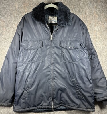 Chaqueta Parka De Colección Sears Trabajo Ocio Para Hombres XL