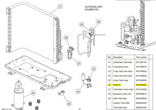 FUJITSU K9970055027 aka 9970055027 SOLENOID 12RL/RLFW NLA