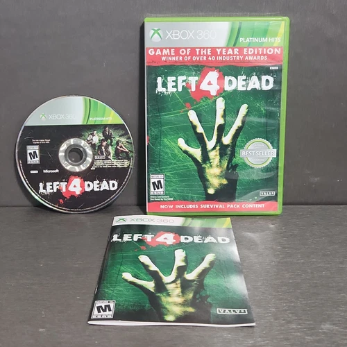 Left 4 Dead Xbox 360 Game CIB Game of the Year Edition