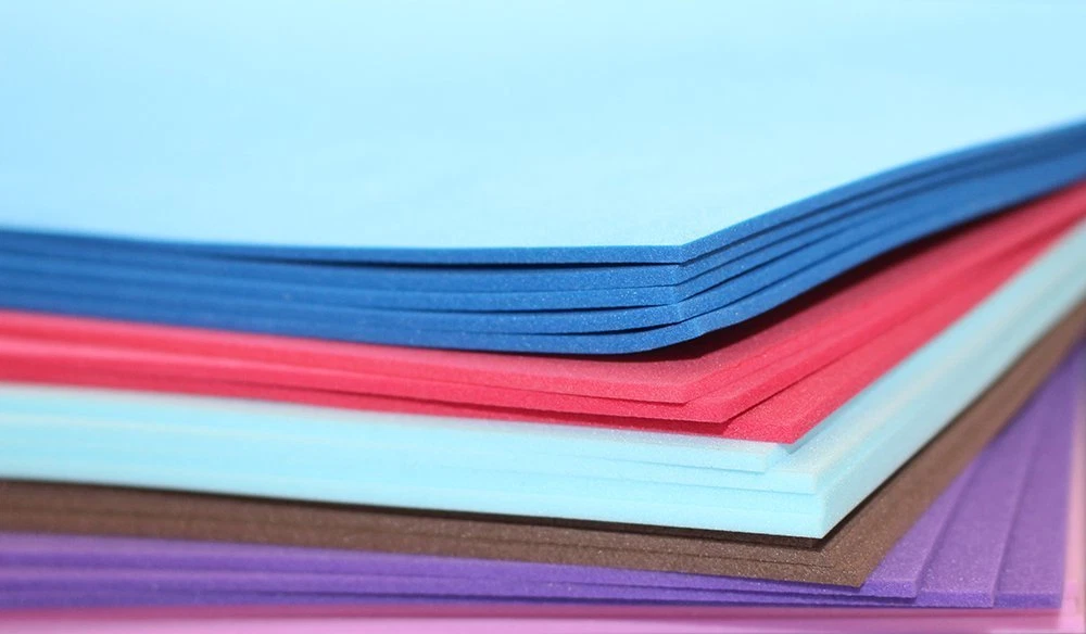 Moosgummi Platten 20 x 30 cm - 10 Stück - 18 Farben zur Auswahl