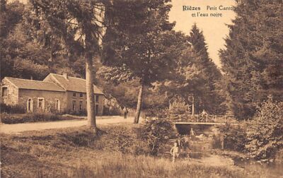 Belgium - RIÈZES (Hainaut) Petit Canton et l'eau noire