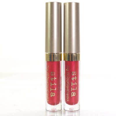 2 Stila Stay All Day  BESO Shimmer Liquid Lipstick Travel Size 0.05oz EAbuy 2 lo